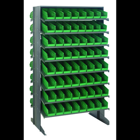 QUANTUM STORAGE SYSTEMS Double-Sided Shelf Rack Systems QPRD-101GN